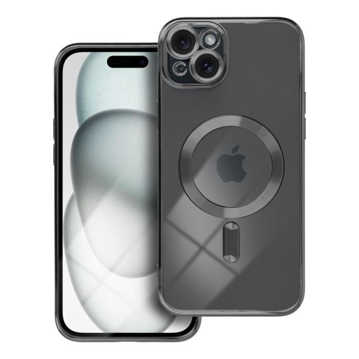 OEM - iPhone 15 Plus Mobilskal Magsafe Electro - Svart