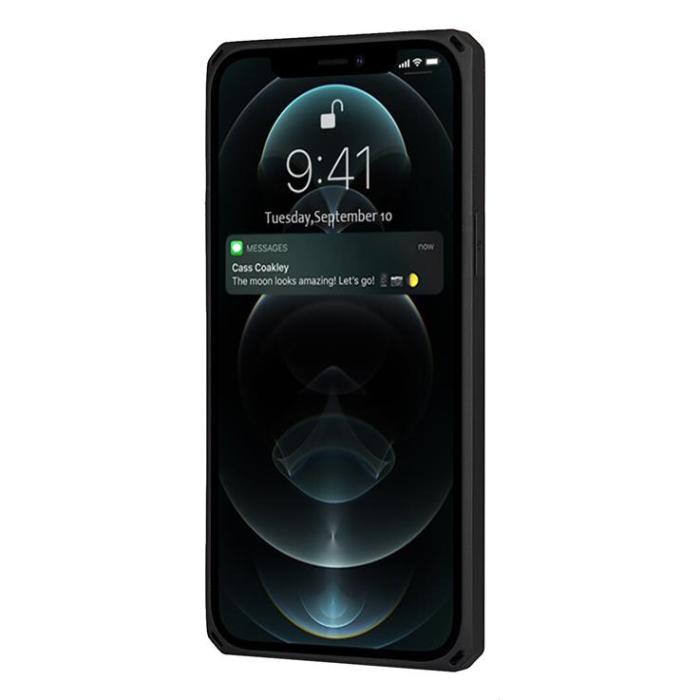 OEM - Skal med Kortplatser till iPhone 12 Pro Max - Blå