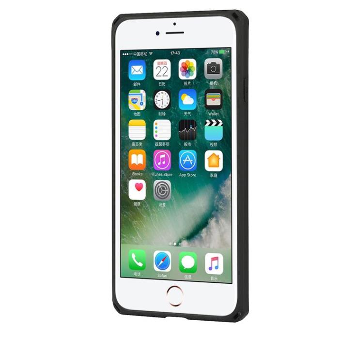 OEM - Skal med Kortplatser till iPhone 7/8/SE 2020 - Blå
