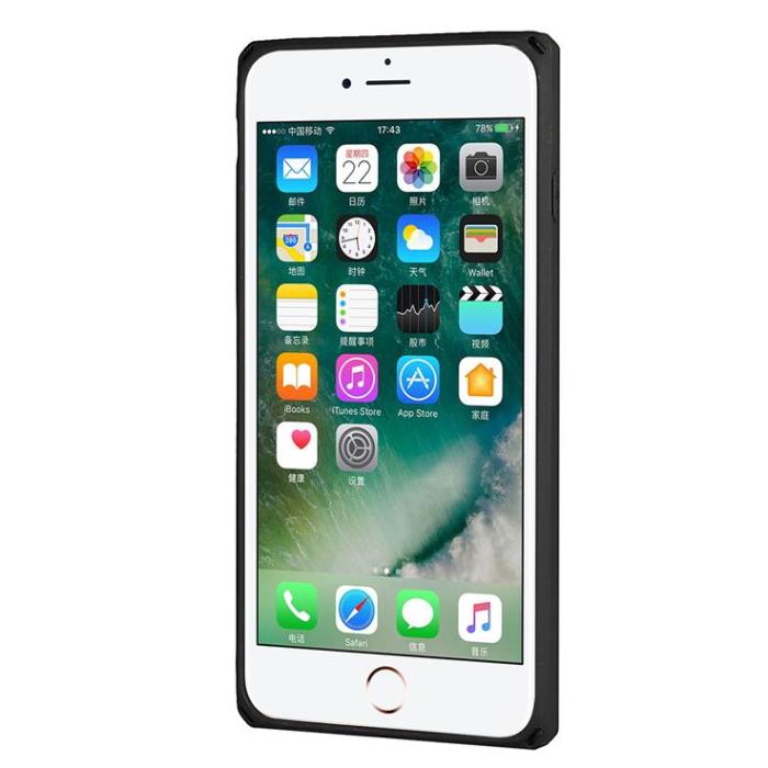 OEM - Skal med Kortplatser till iPhone 7/8 Plus - Brun