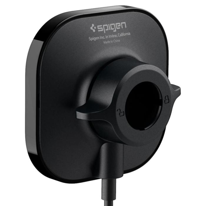 UTGATT - Spigen Magnetic Magsafe Vent billaddare 7.5w - Svart