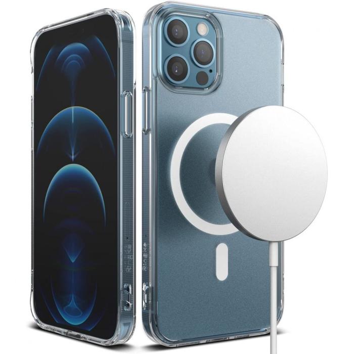 UTGATT5 - Ringke Fusion Magnetic Magsafe Skal iPhone 12 Pro Max - Matte Clear
