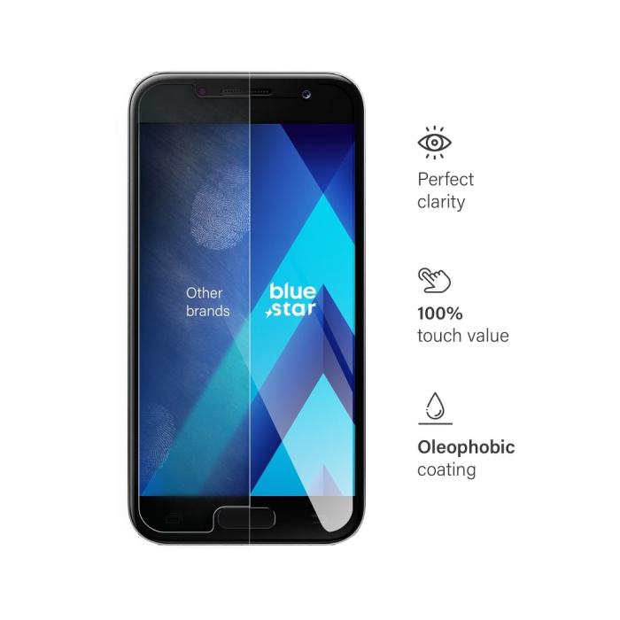 Blue Star - Blue Star Härdat Glas till Samsung A3 2017