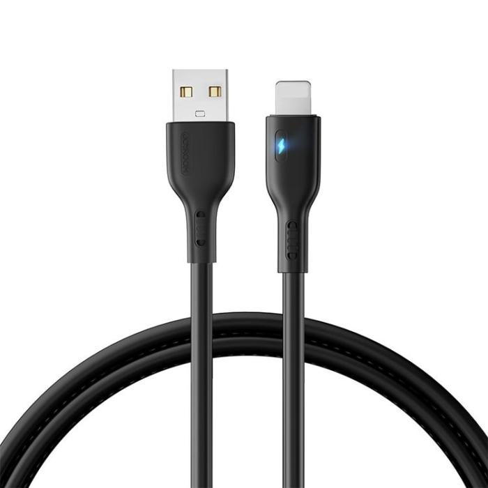 Joyroom - Joyroom USB-A till Lightning kabel 2m - Svart