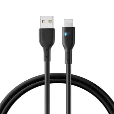 Joyroom - Joyroom USB-A till Lightning kabel 2m - Svart