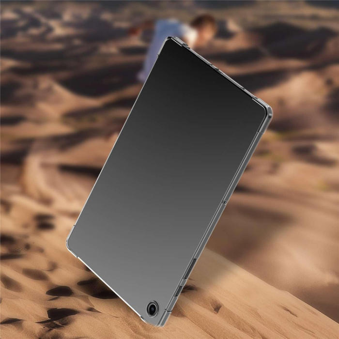 A-One Brand - Galaxy Tab A11 Plus Skal TPU Drop-Resistant med Härdat Glas - Clear