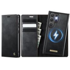 Caseme - CaseMe Pl&aring;nboksfodral f&ouml;r Samsung Galaxy S26 Ultra Konstl&auml;der RFID - Svart