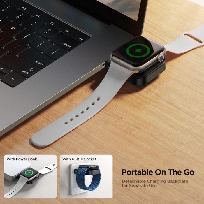 Joyroom - Joyroom Trådlös Laddare För Apple Watch Smartwatches - Svart