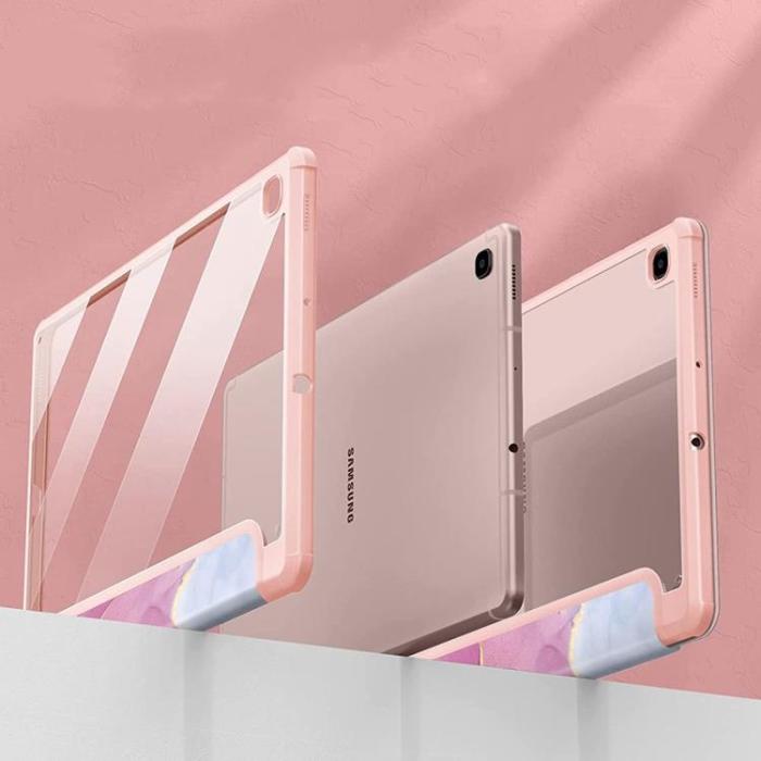 Tech-Protect - Galaxy Tab S6 Lite (2020/2022) Fodral Hybrid Smart - Marble