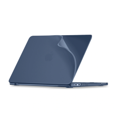 Tech-Protect - Tech-Protect Fodral F&ouml;r Macbook Neo 13 Soft Shell - Matte Indigo