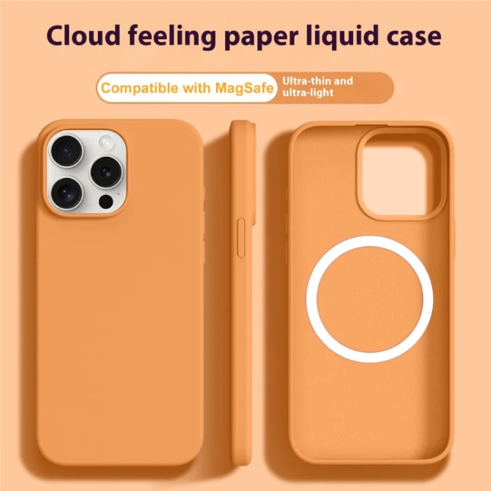 A-One Brand - iPhone 14 Pro Max Mobilskal MagSafe Ultra Thin Silikon