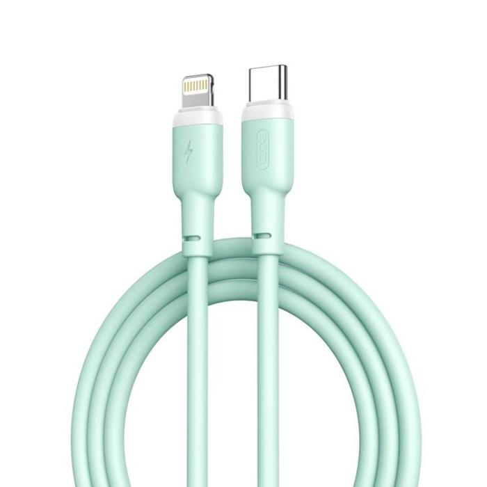 XO - XO USB-C till Lightning kabel 20W 1m NB208A PD - Grön