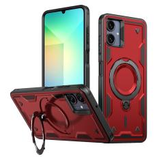N/A - Mobilskal till Samsung Galaxy A06 4G Plast Milit&auml;rt Skydd - R&ouml;d