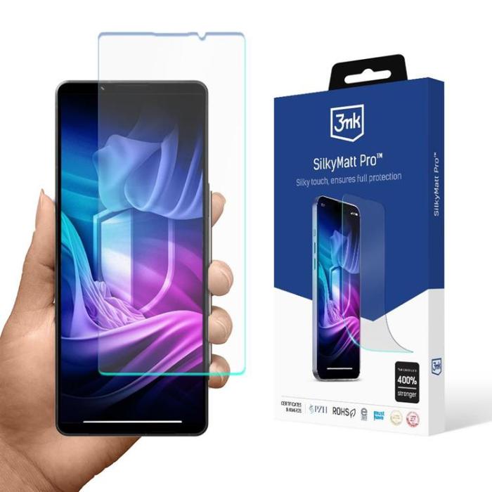 3MK - 3MK Sony Xperia 1 V Plastfilm Skärmskydd Silky Matt Pro