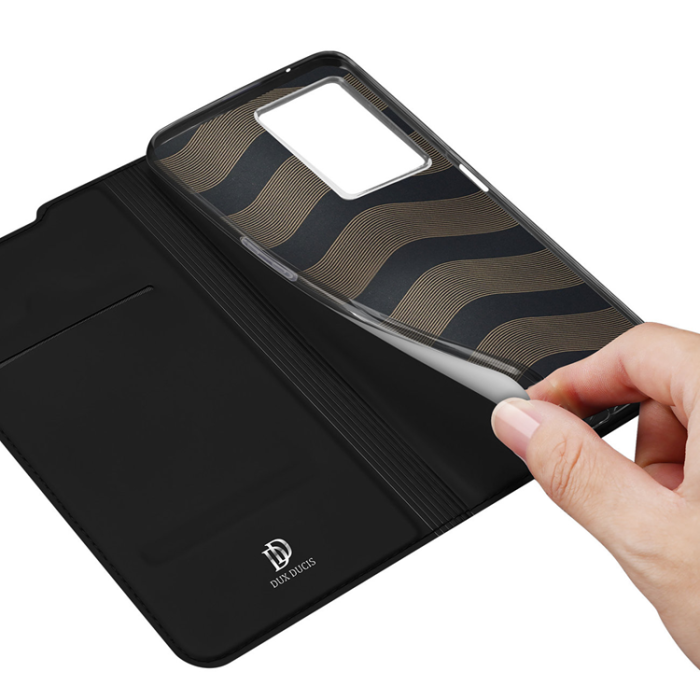 Dux Ducis - Dux Ducis Realme Narzo 50A Fodral Skin Series - Svart