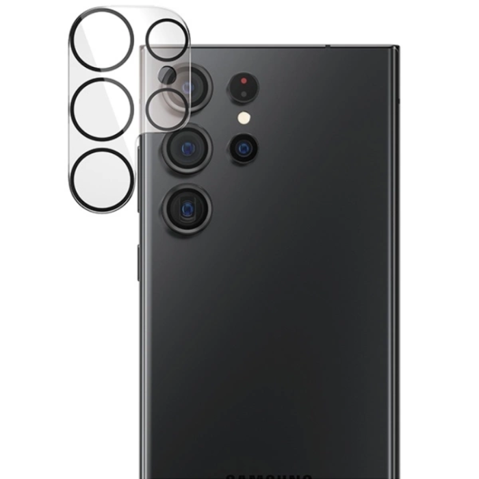Panzer - Panzer Galaxy S23 Ultra Kameralinsskydd Härdat Glas Picture Perfect