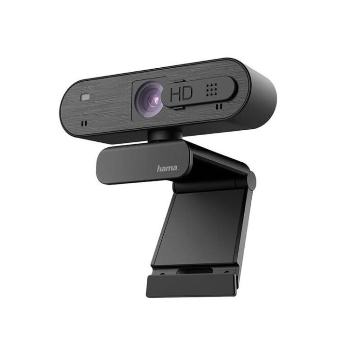 Hama - Hama Webbkamera Full HD Spy Protection 16:9 - Stereo Svart