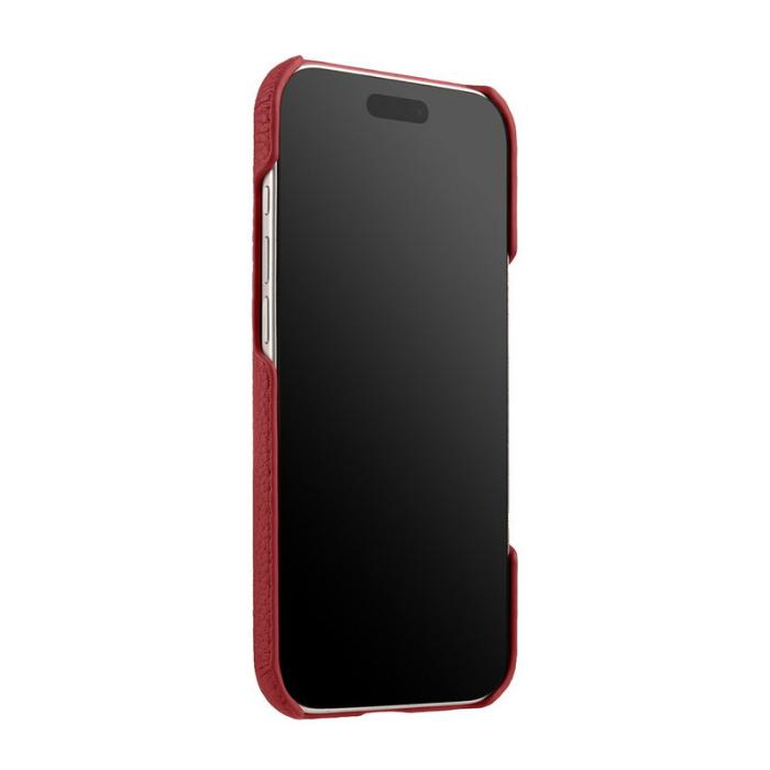 Melkco - MELKCO Mobilskal till iPhone Air Äkta Läder PC Röd