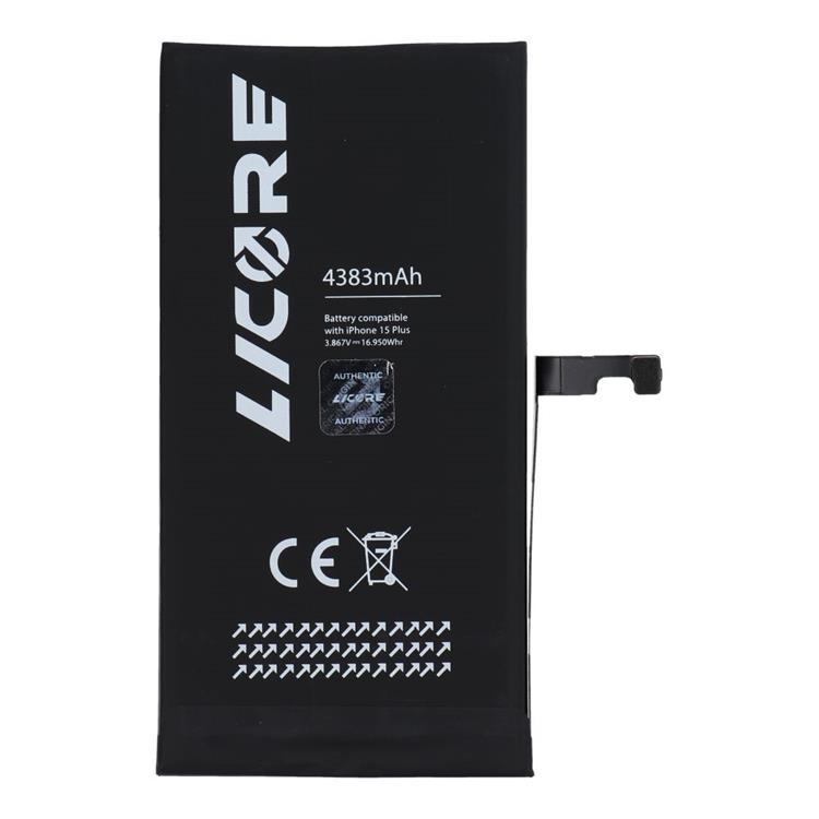iPhone 15 Plus Batteri 4383mAh LICORE | 264 | AlltMobil
