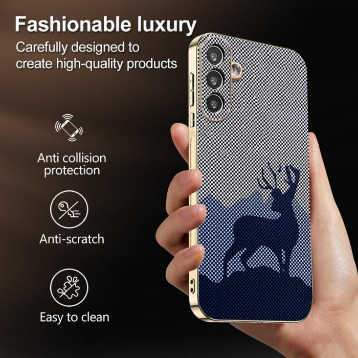OEM - Mobilskal för Samsung Galaxy S26 PC + TPU Elektropläterad - Grön