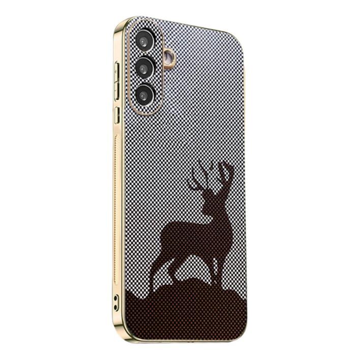OEM - Mobilskal för Samsung Galaxy S26 PC + TPU Elektropolerad - Brun