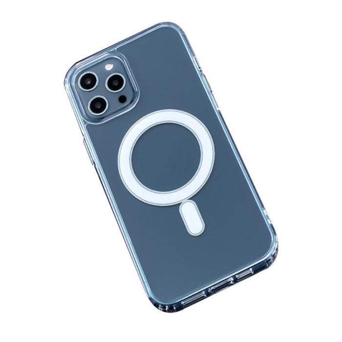 OEM - iPhone 12 Pro Max Mobilskal MagSafe Anti Shock 1.5 mm - Transparent