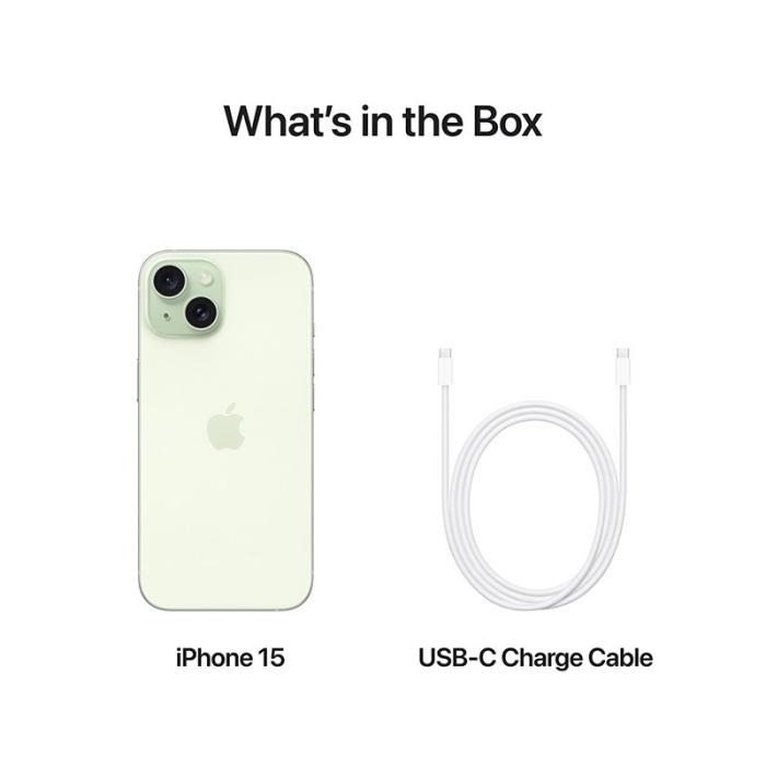 Apple - Apple iPhone 15 512GB 6GB RAM - Grön