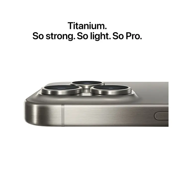 Apple - Apple iPhone 15 Pro 128GB 8GB RAM - Titan Svart