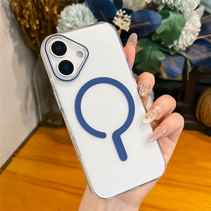A-One Brand - iPhone 17 Mobilskal MagSafe TPU + PC - Sapphire