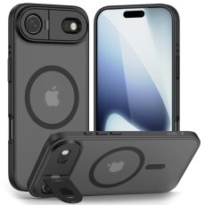 Tech-Protect - Tech-Protect iPhone 17 Air Mobilskal Magsafe Kickstand - Matte Svart