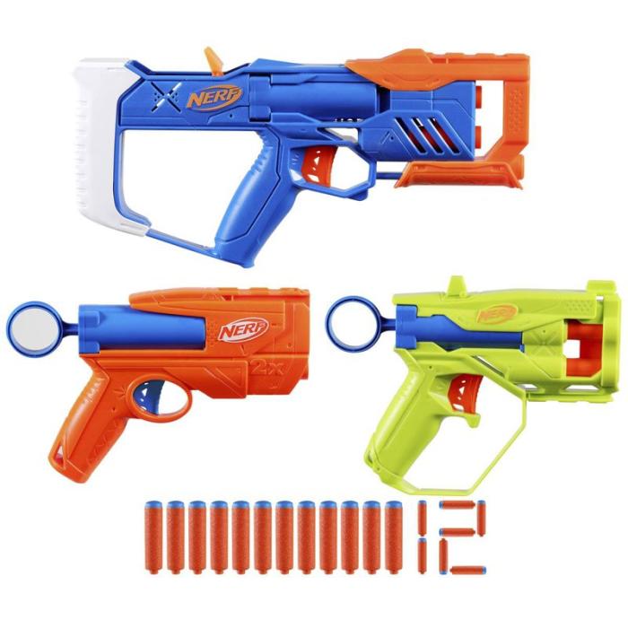 NERF - NERF N-Series Triple Action Pack