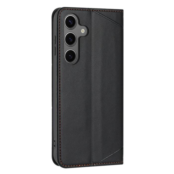 OEM - Plånboksfodral för Samsung Galaxy S26 Plus Konstläder Ställ - Svart