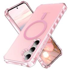OEM - Mobilskal f&ouml;r Samsung Galaxy S26 Magnetiskt PC + TPU - Rosa