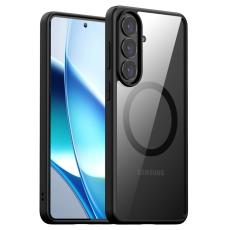 OEM - Mobilskal f&ouml;r Samsung Galaxy S26 Magnetiskt PC + TPU St&ouml;tt&aring;lig - Svart