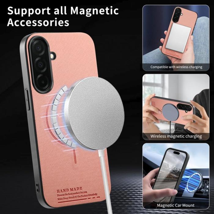 OEM - Mobilskal för Samsung Galaxy S26 Magnetiskt PC + TPU - Rosa