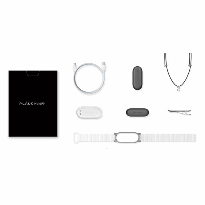 PLAUD - PLAUD NotePin Lunar Silver