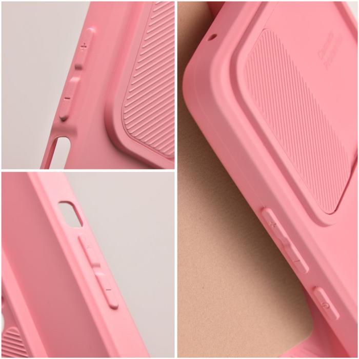 OEM - SLIDE skal för iPhone 12 i ljusrosa