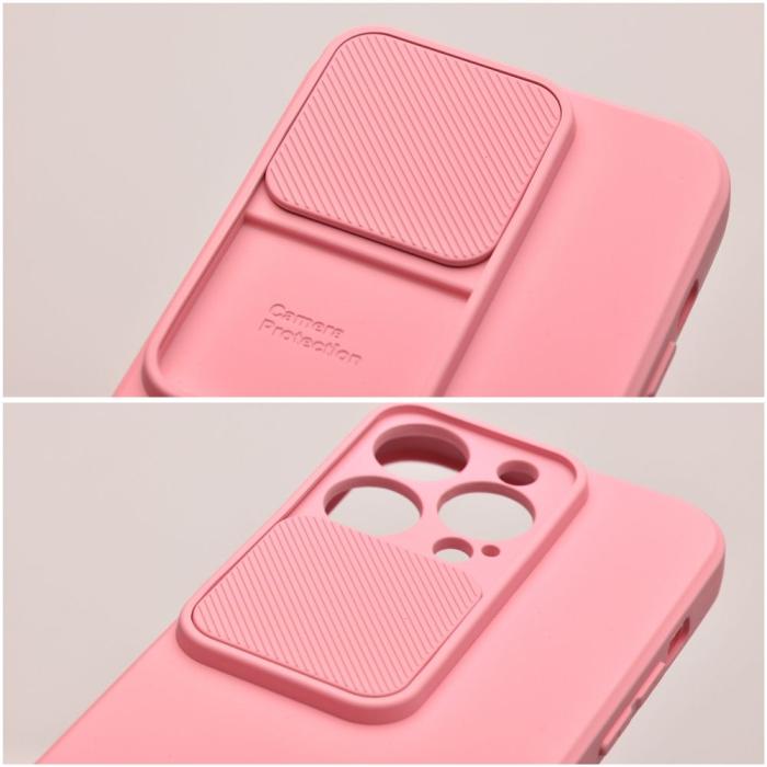 OEM - SLIDE skal för iPhone 12 i ljusrosa