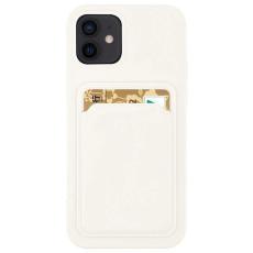 OEM - Galaxy S22 Plus Skal Korthållare Silicone - Vit