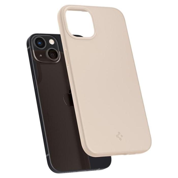 UTGATT1 - Spigen Thin Fit Skal iPhone 13 Mini - Sand Beige