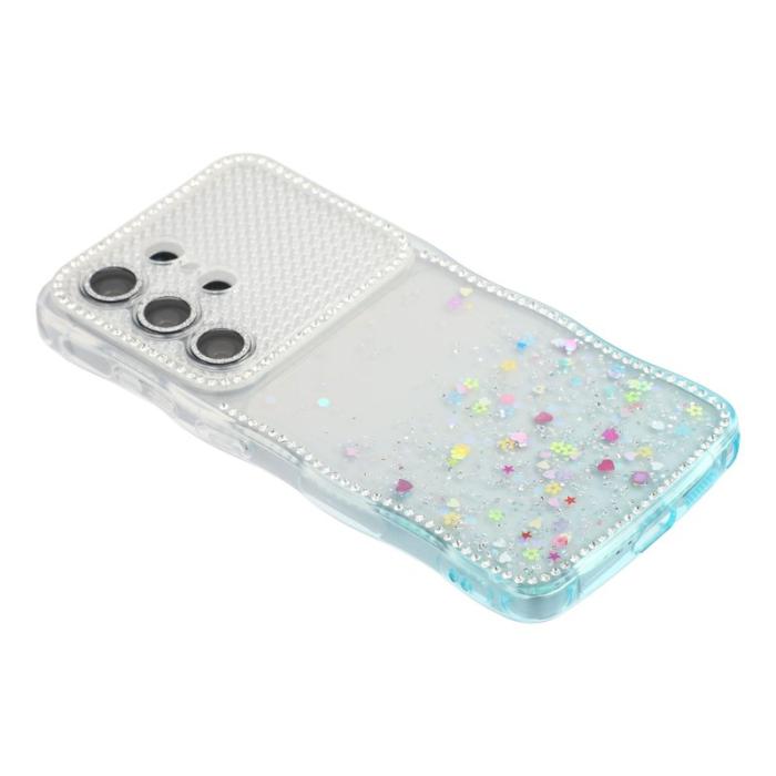 OEM - Mobilskal för Samsung Galaxy S26 Ultra Glitter TPU - Gradient Blå