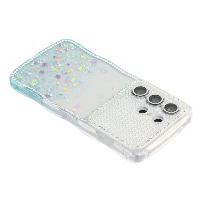 OEM - Mobilskal för Samsung Galaxy S26 Ultra Glitter TPU - Gradient Blå
