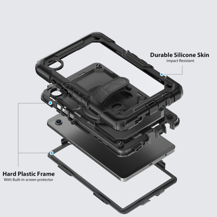 Tech-Protect - Tech Protect Galaxy Tab A9 Skal Solid - Svart