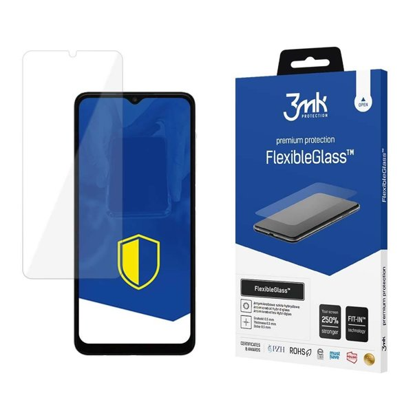 3MK Galaxy A04s Hybrid Okrossbart Glas FlexibleGlass | 5468 | AlltMobil