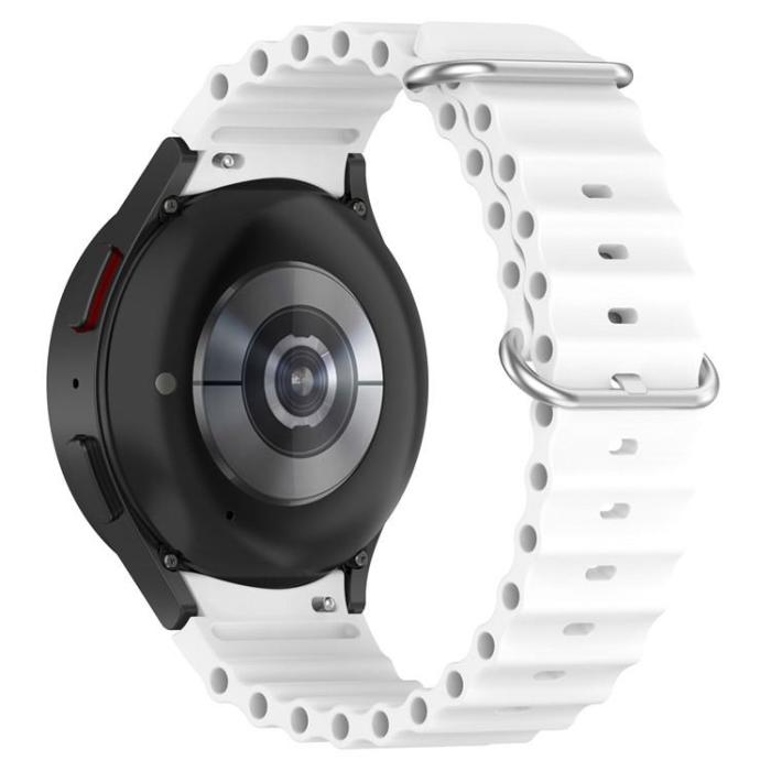 OEM - Galaxy Watch Armband Ocean (20mm) - Vit