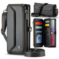 Caseme - CASEME Pl&aring;nboksfodral Konstl&auml;der f&ouml;r Samsung Galaxy A53 5G - Svart