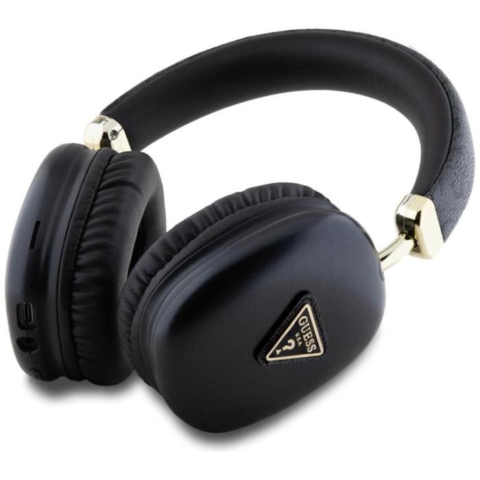 Guess - Guess Over-Ear Hörlurar Bluetooth 5.3 4G Triangle Logo - Svart