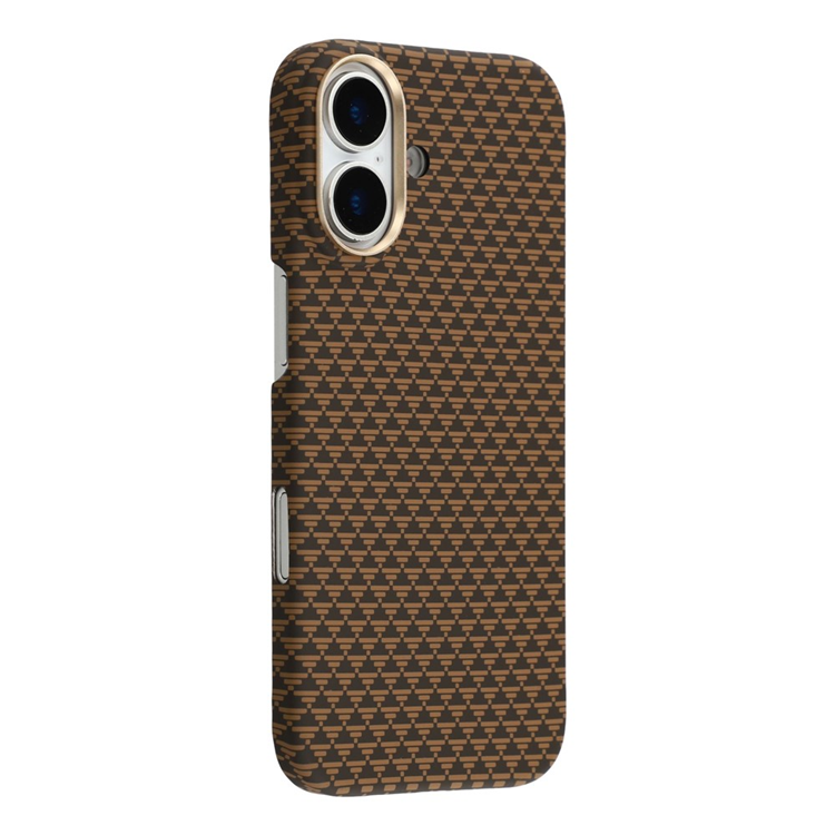 iPhone 17 Mobilskal MagSafe Carbon Fiber - Solnedgångsguld | 2353 | AlltMobil