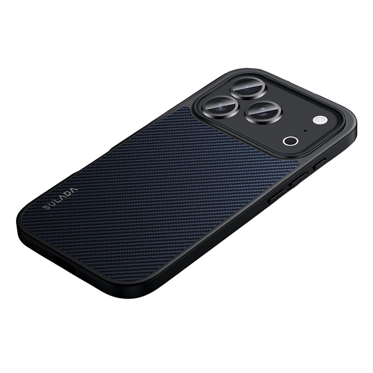 SULADA Mobilskal till iPhone 17 Pro MagSafe Metal Lens Frame - Blå | 2353 | AlltMobil
