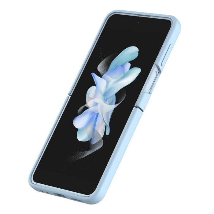 Nillkin - NILLKIN Mobilskal till Galaxy Z Flip4 5G i Blå - Drop-proof med Ring